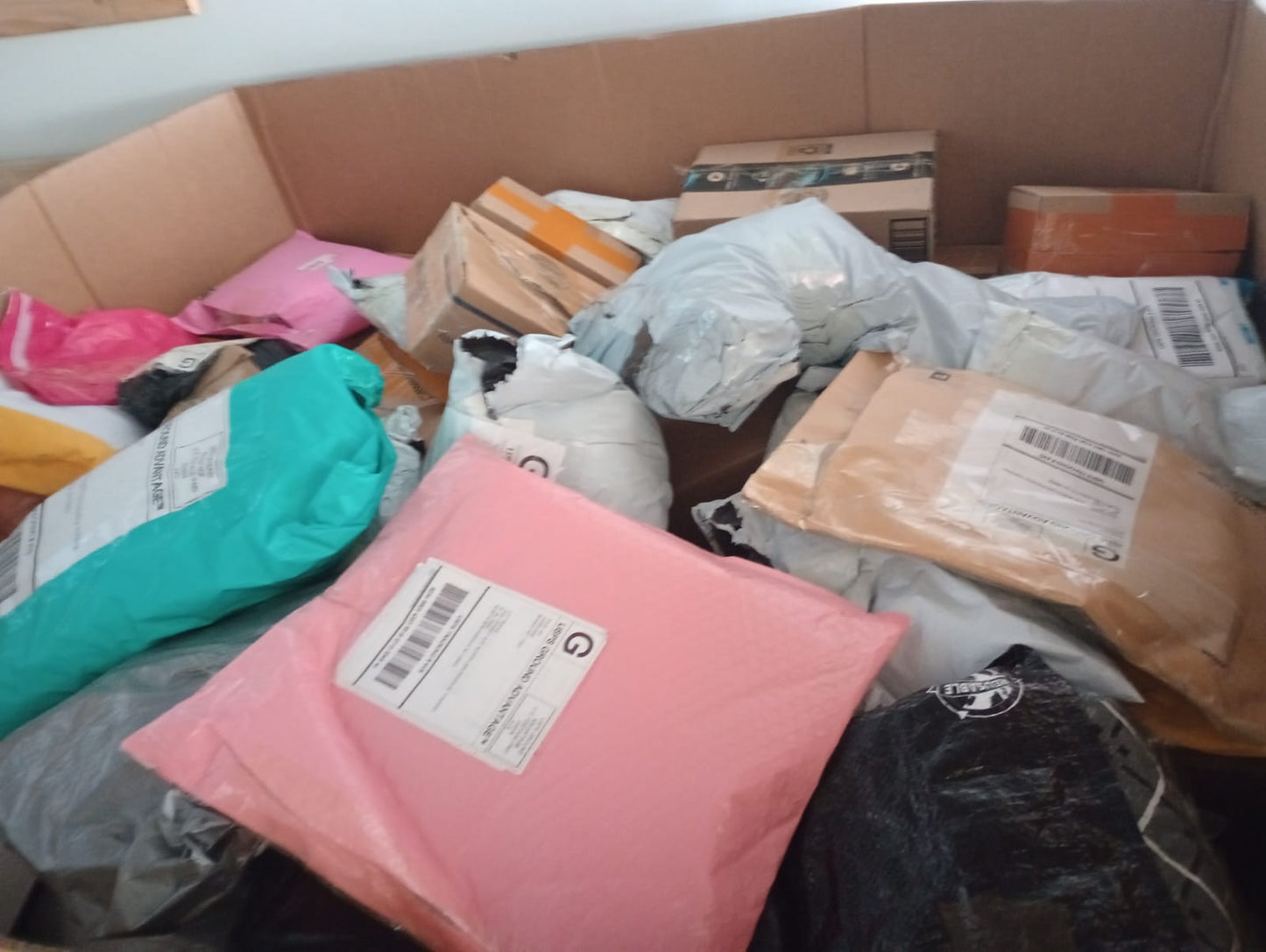 Pallet Hugger Unclaimed Mail Returns Mystery Box -Large-